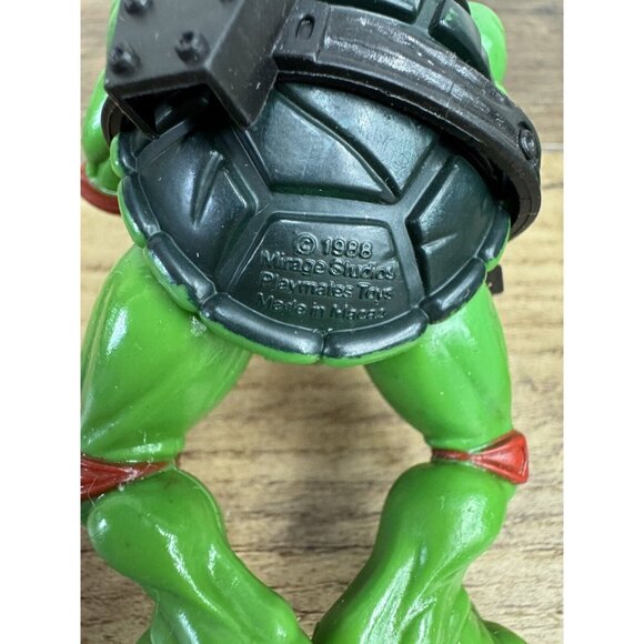 TMNT Raphael Lot of 2 Vintage Ninja Turtles Figures 1988 - Picture 8 of 10